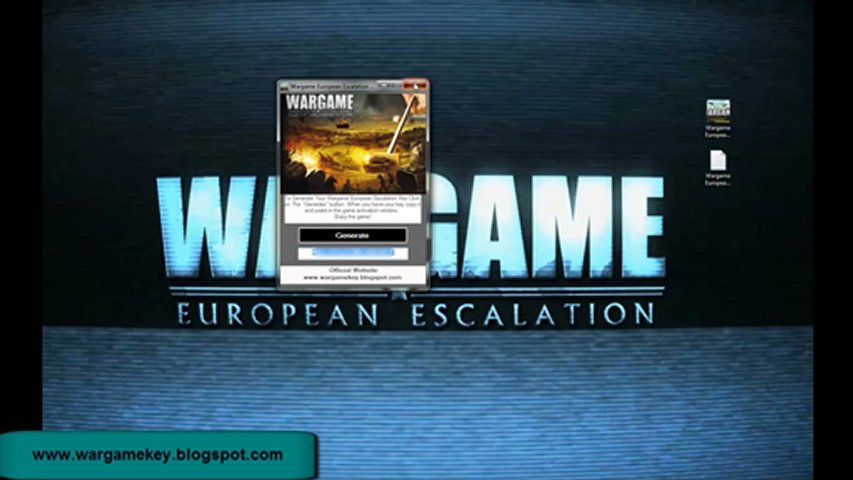 Wargame European Escalation keygen for PC (key generator) | PopScreen