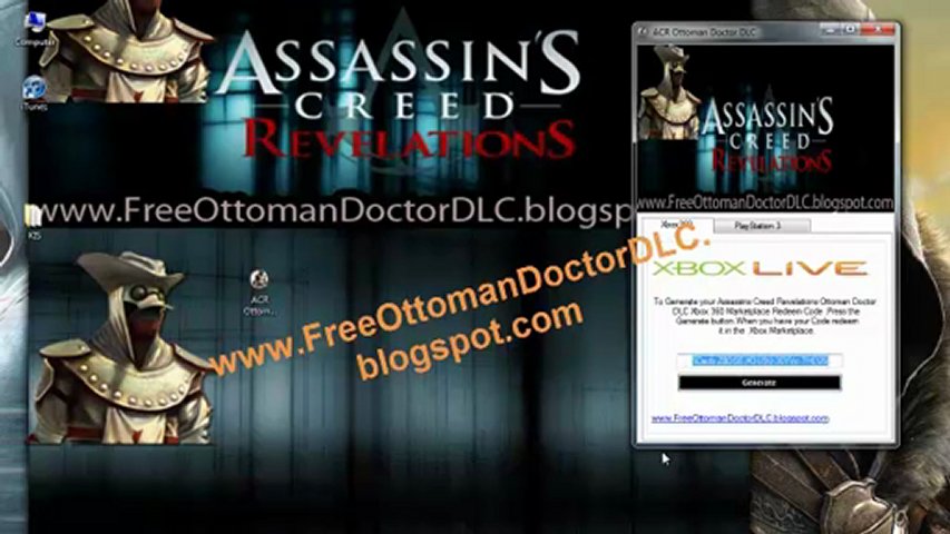 Assassins Creed Revelations Ottoman Doctor Online Redeem Codes PS3 ...