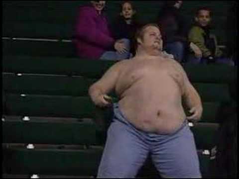 Fat Guy Dances To 105