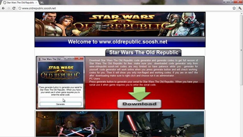 Star Wars Old Republic PC Crack | PopScreen