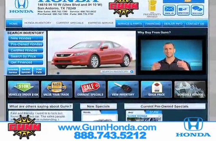 Gunn honda coupons san antonio #2