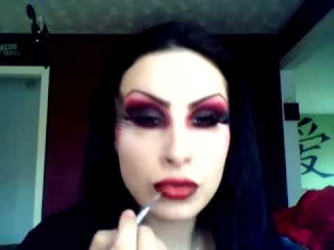 Make Your Own Halloween Vampire Makeup Tutorial 2012