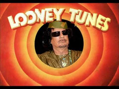 Gaddafi Looney Tunes