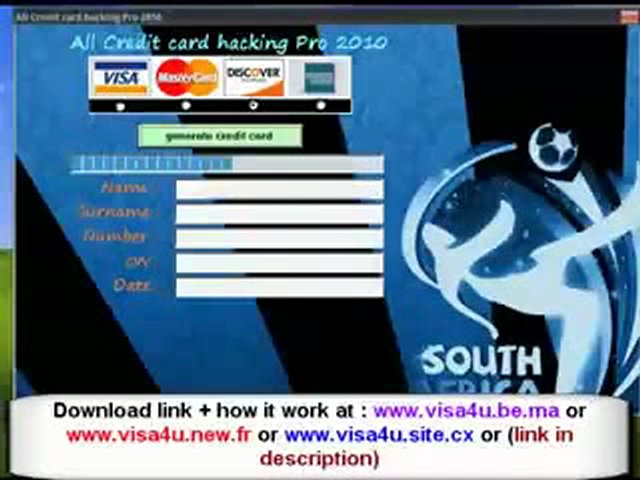 Valid Credit Card Number Generator With Cvv