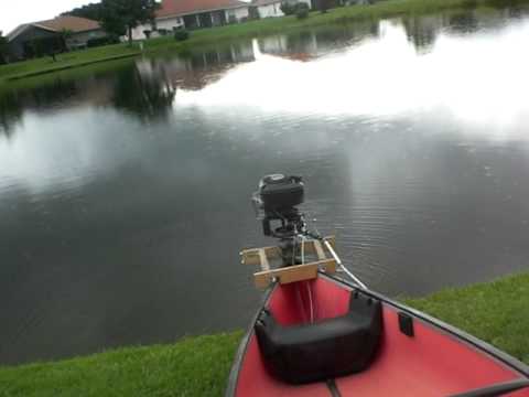 Homemade Boat Motor