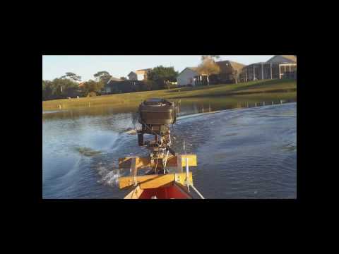 Homemade Boat Motor